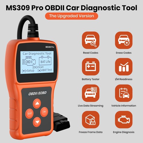 Obd2 scanner car code reader - car,