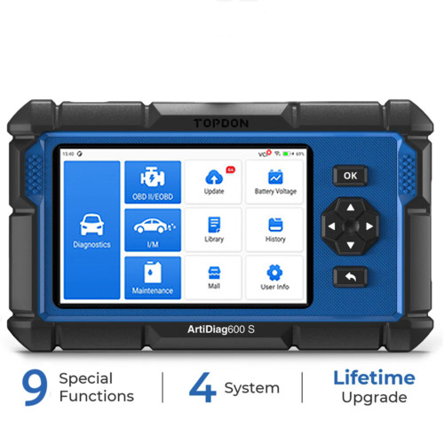 2026 topdon ad600s obd2 - ad600s,